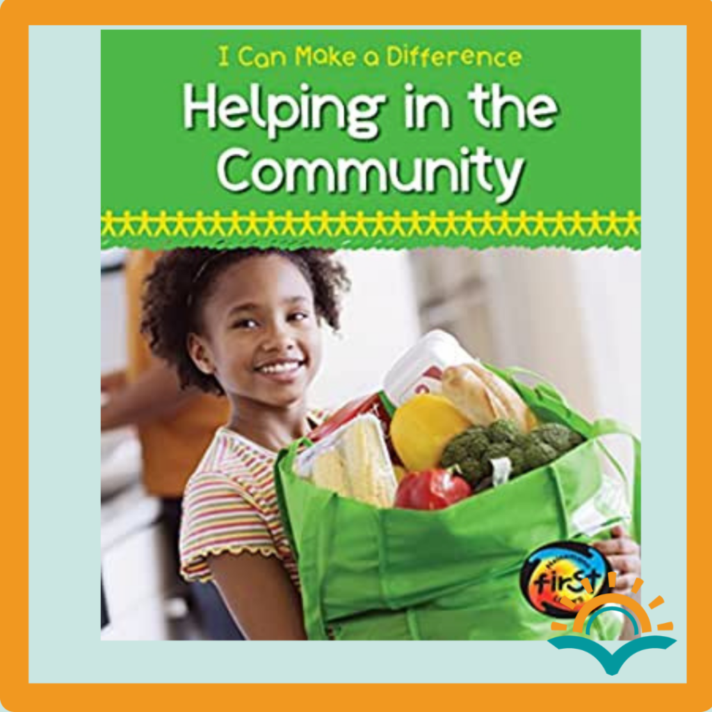 As part of a list of 10 books for read aloud about community, Lit By Learning recommends "Helping in the Community" by Victoria Parker.