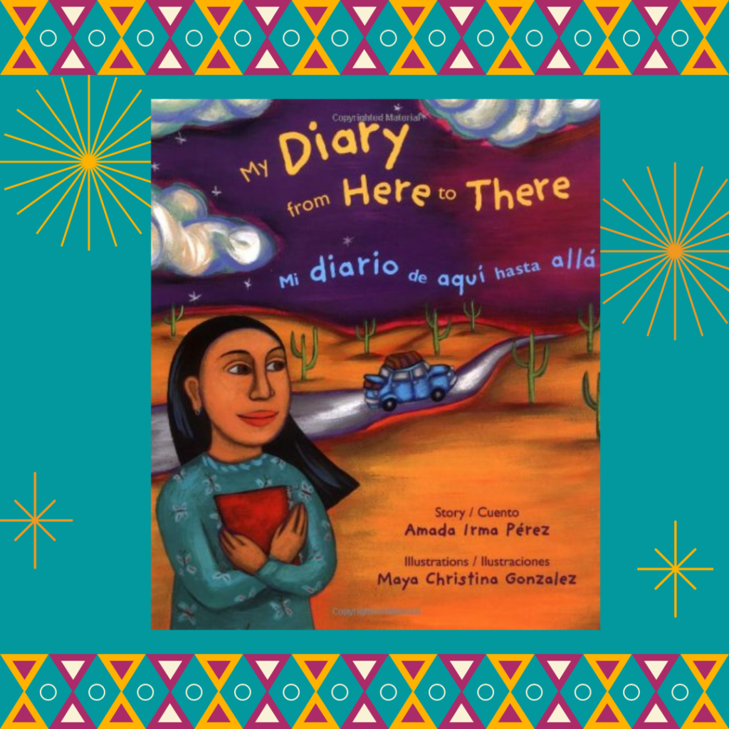 The front cover of "My Diary from Here to There." 
