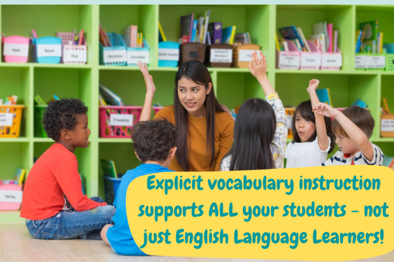 Explicit vocabulary instruction: 5 genius activities for ELL students