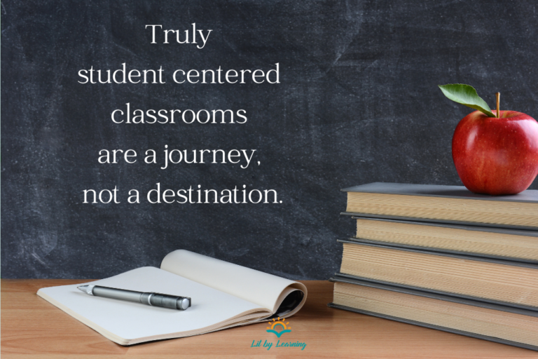 What does a student centered classroom look like?