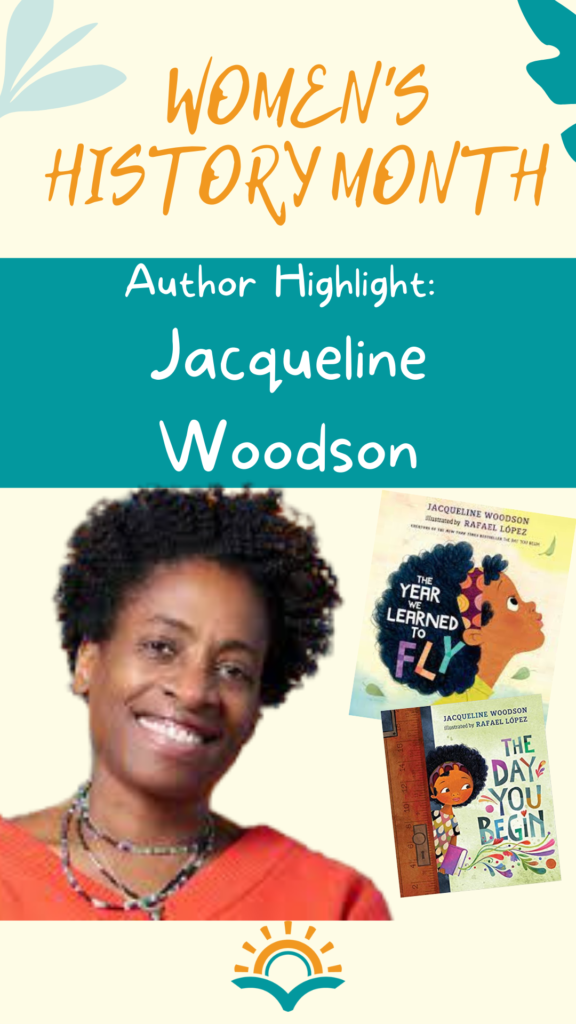 Jacqueline Woodson: brilliant writer - poet and author! Your elementary students will love doing research on this incredible creator!