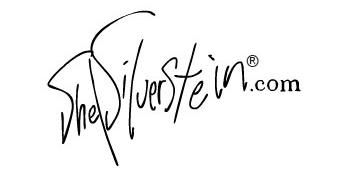 Shel Silverstein autograph logo - black letters on white background