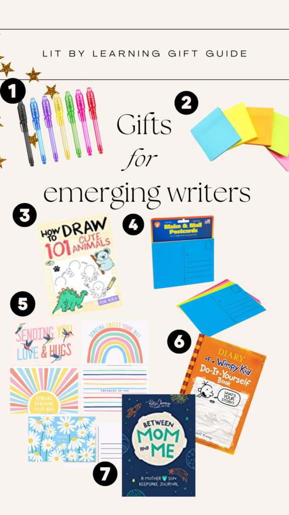 What gifts do teachers really want you to give your emerging writer? Check out these creative writing gift ideas!