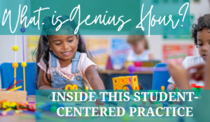 The student-centered practice known as "Genius Hour" is an excellent way to foster problem-solving, creativity, and collaboration in your elementary classroom!