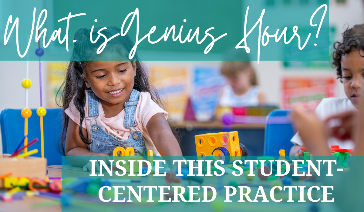 The student-centered practice known as "Genius Hour" is an excellent way to foster problem-solving, creativity, and collaboration in your elementary classroom!