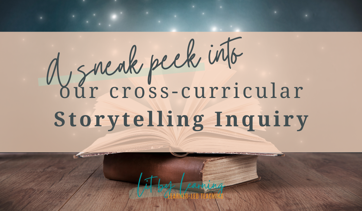 Take a look into this cross curricular inquiry-based storytelling unit for first grade!