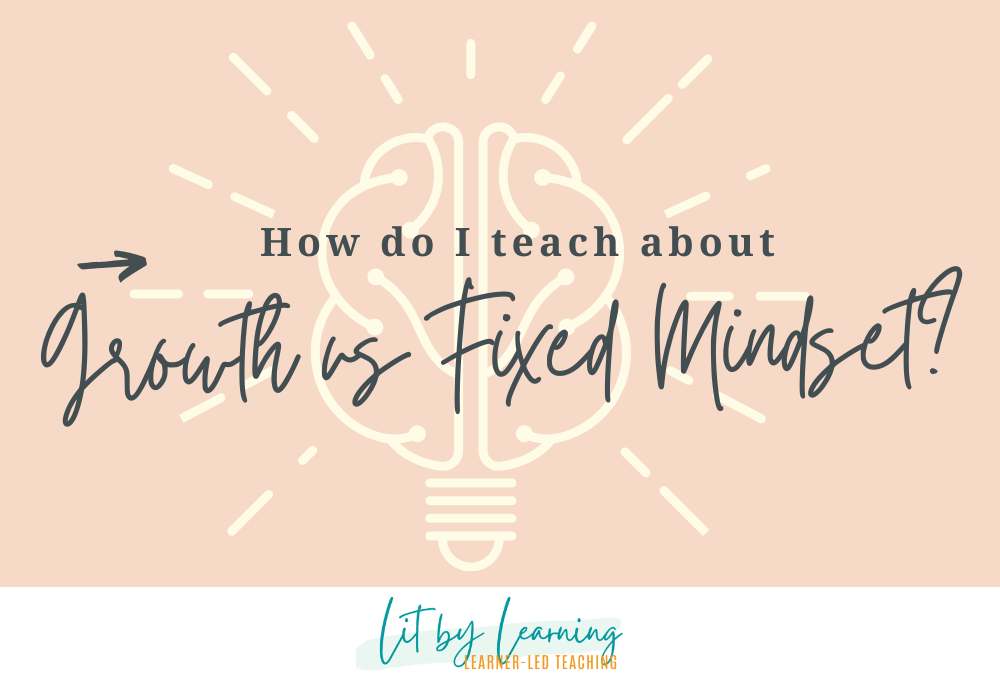 How do I teach the difference between growth and fixed mindset in elementary school?